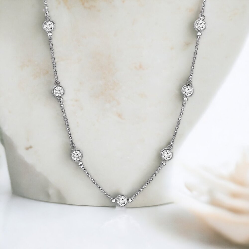 GIANI BERNINI Pave Cubic Zirconia Necklace